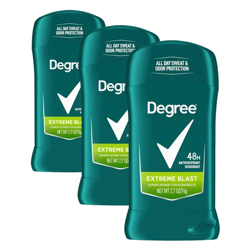 Miniatura 9 de Degree Men Original Protection, Desodorante antitranspirante 48 horas de protección contra el sudor y el olor, ráfaga extrema antitranspirante
