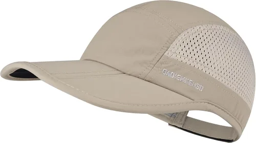 Miniatura 25 de GADIEMKENSD Sombrero plegable para hombre de ala larga con protección solar UPF 50+ Plegable Gris Claro