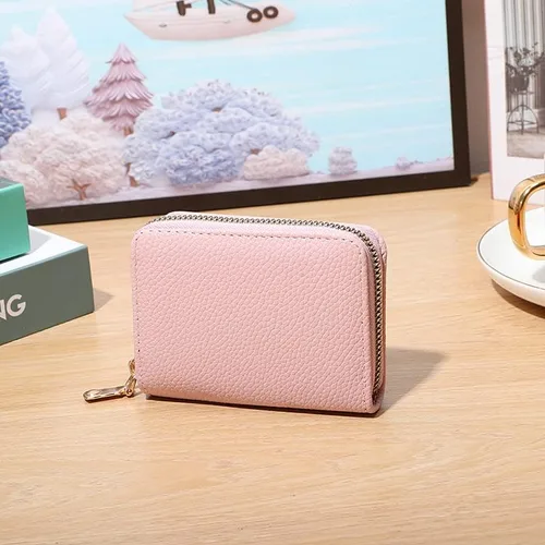 Miniatura 8 de PEIQICHU Estuches de tarjetas para mujer, Rosado, Moda