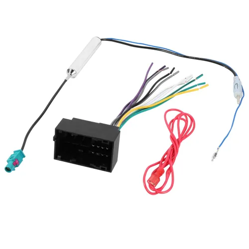 Miniatura 8 de Kit de arnés de cables de estéreo de coche RDBS y adaptador de antena para conectar una radio de posventa Compatible con vehículos Dodge Jeep Ram