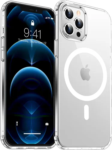 Miniatura 14 de Red2Fire Funda magnética fuerte para iPhone 12 Pro Max [compatible con MagSafe] con 2 unidades [protector de pantalla de vidrio templado] Funda