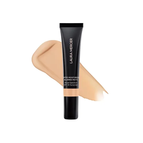 Miniatura 13 de Laura Mercier Hidratante con Color Mate Difuminado con SPF 30: Control de Brillo y Difuminado de 24+ Horas, Larga Duración, Cobertura Transparente a