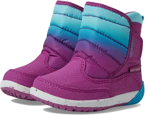 Miniatura 4 de Merrell Botas de nieve acolchadas unisex para niños Bare Steps