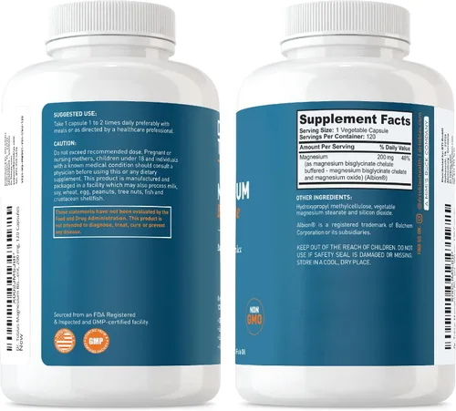 Miniatura 9 de Dr. Tobias Colon Everyday Health & Bisglicinato de magnesio - Comodidad digestiva y apoyo para la salud muscular y ósea, vegano, sin OMG