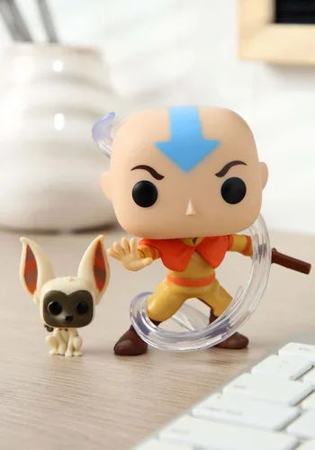 Miniatura 2 de Funko Pop! Animación: Avatar - Aang con Momo