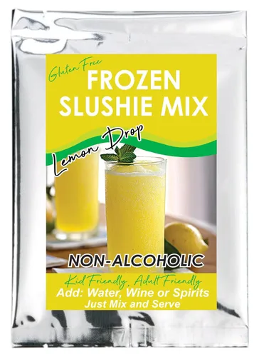 Miniatura 12 de Mezcla de Cóctel Frozen Slush Slushy Drink - Alcohólica o Sin Alcohol, Agua, Jugo, Soda, Vino, Vodka, Ron, Tequila (Naranja Sanguina)
