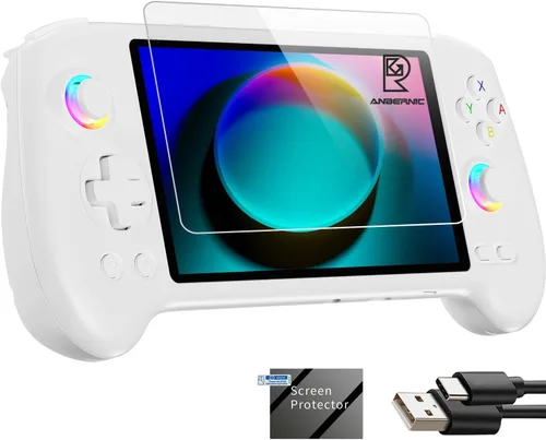 Miniatura 9 de RG556 Consola de Juegos Portátil Retro Android 13, rg 556 Consola de Juegos Portátil con Pantalla Táctil OLED de 5.48 pulgadas, RG556 Compatible