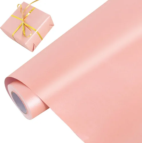 Miniatura 13 de BEISHIDA Papel de regalo verde oscuro, papel de regalo de color sólido con brillo perlado, papel de regalo mate, papel de embalaje para bodas
