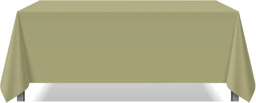 Miniatura 61 de Pomp Mantel Premium de Poliéster de 60" x 84" en Color Amarillo Plátano Tela Fácil de Cuidar, Resistente a Arrugas y Manchas Para Mesa Banana
