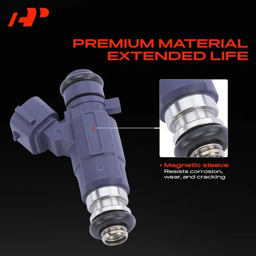 Miniatura 3 de A-Premium Inyectores de combustible compatibles con Nissan Pathfinder 2001-2004, Maxima 2000-2001, 350Z 2003-2004, FX35/G35 2003-2004, I30