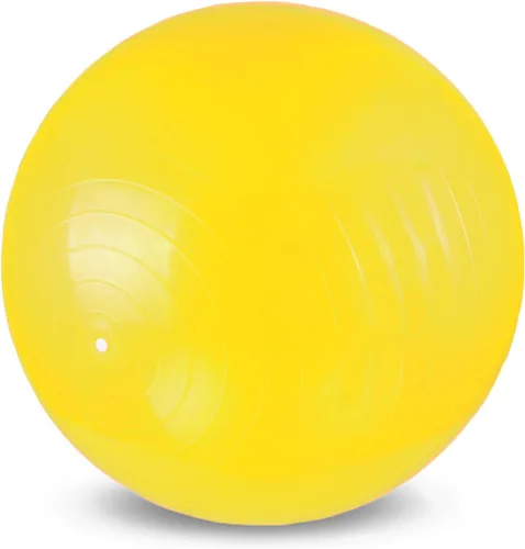 Miniatura 6 de YogaAccessories Pelota de yoga suiza antiestallido y antideslizante para núcleo, equilibrio y ejercicio Púrpura