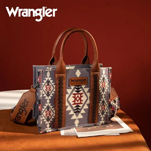 Miniatura 3 de Wrangler - Cartera para tarjetas de crédito para mujer, estilo bohemio, azteca, con bolsillo con cremallera