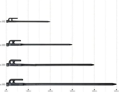 Miniatura 5 de Snowpeak Solid Stakes30 6 piezas R-103-1