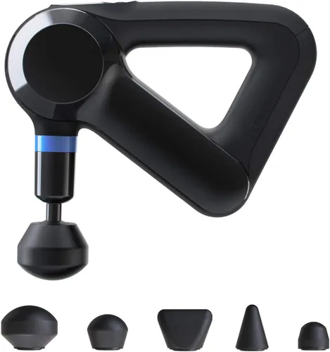 Theragun Elite - Pistola de masaje Bluetooth – Masajeador de percusión ultra silencioso para aliviar el dolor en cuello, espalda, piernas, manos,