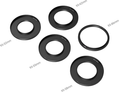 Miniatura 2 de SmallRig Kit de anillo adaptador de lente para caja mate 3196, con rosca de filtro para filtro CPL ND, adaptador de caja mate de 2.047 in / 2.165 in