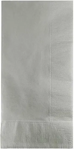 Miniatura 28 de Creative Converting 663276B Toque de color - Servilletas de papel de 2 capas para almuerzo (50 unidades), dorado brillante, 16.5 cm x 16.5 cm Oro
