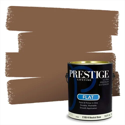 Miniatura 10 de Pintura 2 en 1, para primera mano y para exterior, de Prestige Paints, E100-N-1120BM
