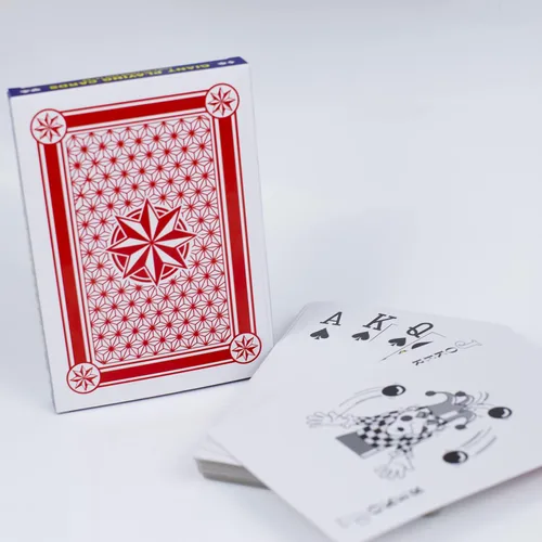 Miniatura 7 de SUUJI Juego de cartas de juego grandes, mazo gigante, de 5 x 7 pulgadas, juego de cartas de juego súper grande, puente, cartas de juego de póquer