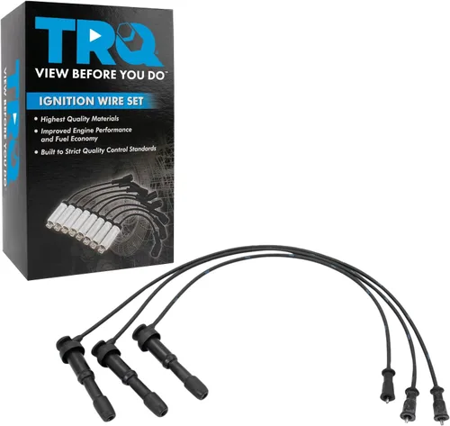 Miniatura 64 de Kit de cables para bujías de encendido del motor TRQ para Ford F250 F350 Super Duty V8 6.2L Nuevo