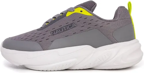 Miniatura 2 de Nautica Zapatos deportivos con cordones para niños, cómodos zapatos para correr para niños y niñas, niños pequeños y grandes