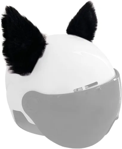 Miniatura 9 de Orejas de gato para casco, orejas de felpa, accesorio adhesivo para casco para bicicleta, motocicleta, superficies lisas, decoración de cascos