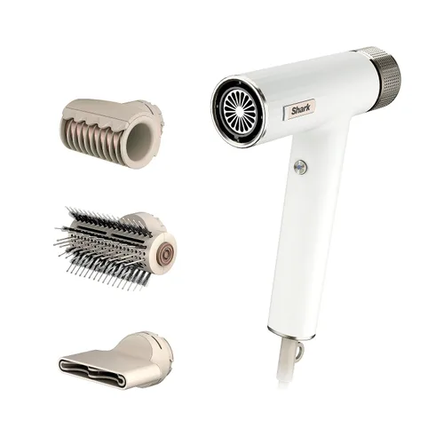 Miniatura 15 de Shark SpeedStyle Pro Flex HD543PL - Sistema de secador de pelo de alta velocidad de rendimiento profesional con protector de cuero cabelludo