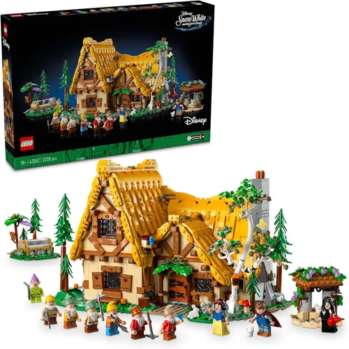 Miniatura 16 de LEGO Disney Princess Ultimate Adventure Castle 43205 Juego de Construcción con 5 Mini Muñecas de Princesas Incluyendo a Ariel, Rapunzel