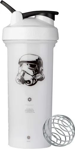Miniatura 7 de BlenderBottle - Botella agitadora Pro Series Marvel perfecta para batidos de proteínas y preentrenamiento, 28 onzas, Capitán Marvel