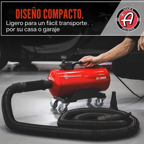 Miniatura 6 de Adam's Polishes Air Cannon Secador Soplador para Automóvil - Potente Detallado Secadores Filtrados, Sopladores y Cuchillas Más Seguros que Toalla