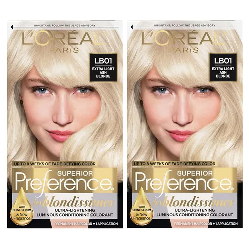 Miniatura 58 de L'Oreal Paris Superior Preference - Tinte permanente luminoso que desafía la decoloración, tinte para el cabello hasta 9 semanas de resplandor, 5C