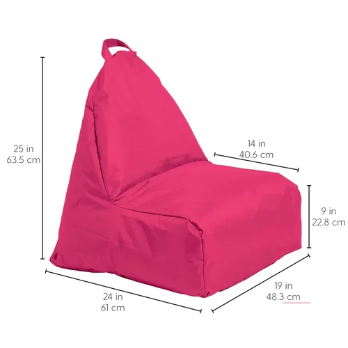 Miniatura 3 de Cali Alpine Sack - Puf con revestimiento duradero, funda de nailon Oxford con revestimiento duradero, asiento flexible para niños, muebles