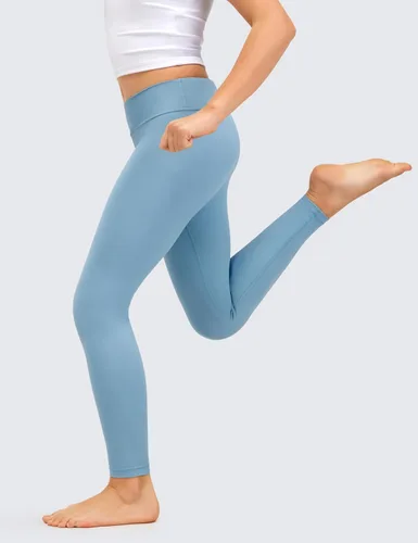 Miniatura 4 de CRZ YOGA Butterluxe - Leggings deportivos de longitud completa para niñas, pantalones de cintura alta para niños, pantalones de descanso para niñas