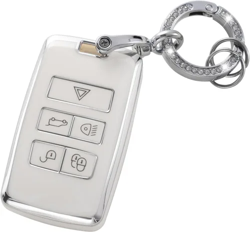 Miniatura 26 de YO&YOYE Funda para Llavero de TPU con Anillo para Llaves