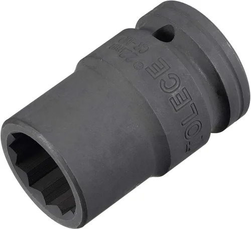 Miniatura 13 de uxcell 3/4-Inch Drive 0.945 in 12-Point Impact Socket, CR-MO Steel 2.205 in Longitud, Tamaños métricos estándar