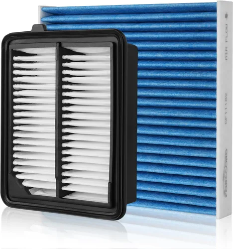 Miniatura 8 de Kit de filtro de aire de motor y de cabina Forccord Compatible con Honda Civic 1.5L 2016 2017 2018 2019 2020 2021 Filtro de cabina de carbón