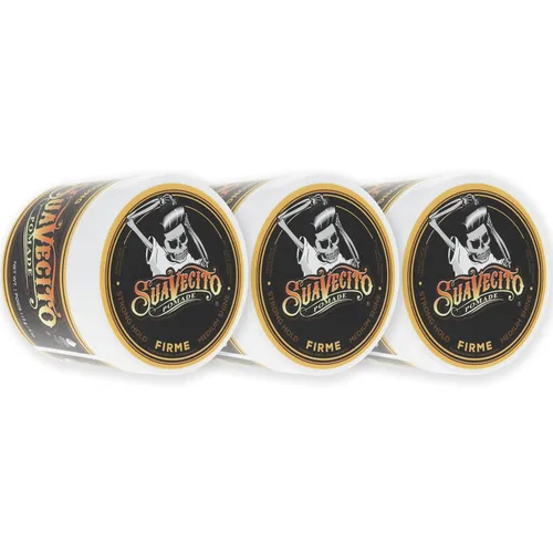 Miniatura 14 de Suavecito Pomade Firme (fuerte), capacidad de 4 onzas, 1 paquete, pomada para hombres, cera a base de agua de brillo medio como gel para el cabello