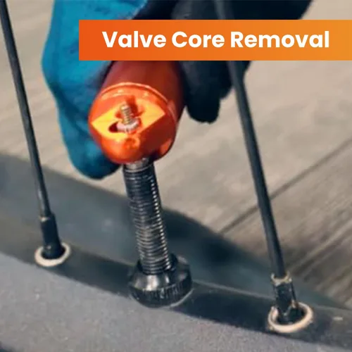 Miniatura 5 de Granite Suture Aero - Kit de tapones para neumáticos con inflador de CO2 integrado, kit de reparación de neumáticos sin cámara con 2 tapones