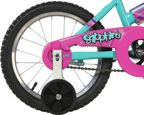 Miniatura 5 de Bicicleta Magna Sapphire de Dynacraft - Estructura de acero resistente, frenos de mano delanteros y traseros, asiento ajustable, pataneador - Ideal