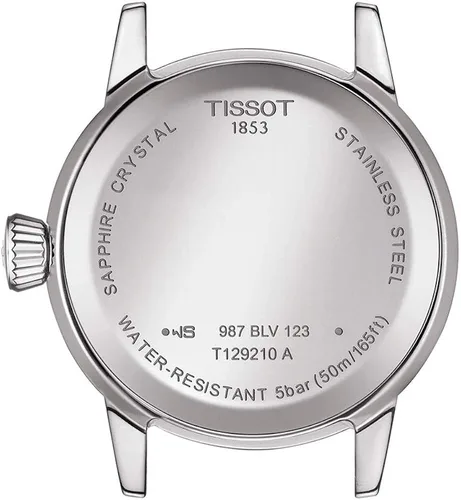 Miniatura 4 de Tissot Classic Dream T1292101101300 - Reloj de vestir de acero inoxidable, gris, Movimiento de cuarzo