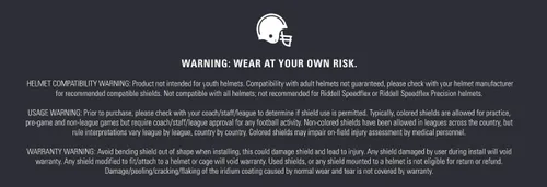 Miniatura 2 de Oakley Legacy Football Shield - Clear