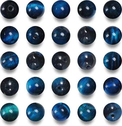 Miniatura 36 de Cuentas de apatita para hacer joyas 0.236 in Cuentas redondas de piedra para pulseras piedra de jaspe natural 60pcs/Strand