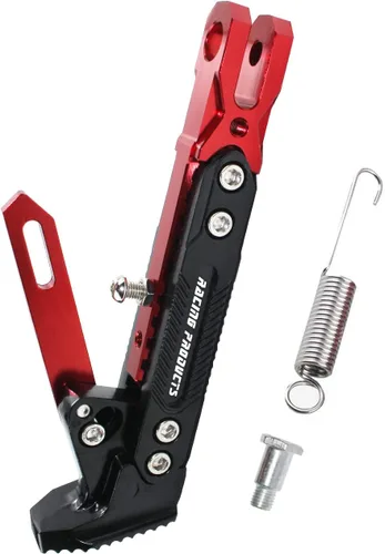 Miniatura 12 de Soporte de patas de motocicleta universal de aleación de aluminio de alta calidad, ajustable, para motocicleta, scooter, soporte de trípode
