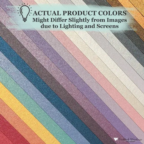 Miniatura 8 de Kunzite stardream metálico Cardstock 8.5" x 11" Premium – 105 Lb. Cover/284 GSM 25 hojas de cartulina almacén Kunzita púrpura claro