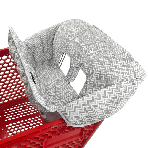 Miniatura 11 de Funda para carrito de compras y silla alta 2 en 1 para bebé, funda acolchada, estilo plegable y enrollable, portátil con bolsa de transporte