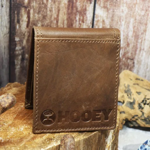 Miniatura 68 de HOOEY Cuero Bi-Fold Hombre, Hands-Up- Estampado Nómada, Talla única, 2812937