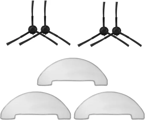 Miniatura 5 de 6 piezas de repuesto de cepillos laterales robot aspirador accesorios compatibles con XIEBRO HR1010 barredora