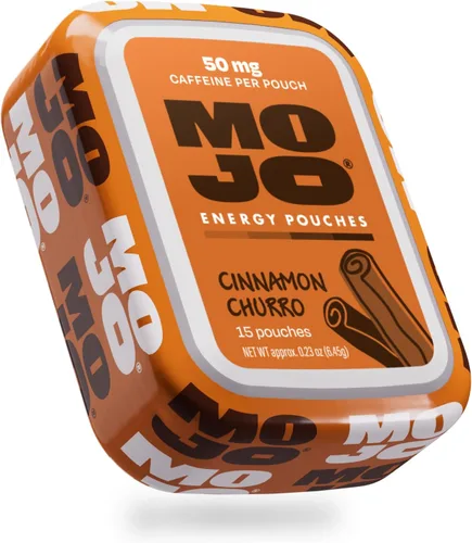 Miniatura 14 de Bolsas de Energía MOJO Sabor Menta, 50 mg de Cafeína por Bolsa, 15 Bolsas, Paquete de 5