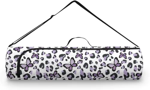 Miniatura 24 de Bolsa para esterilla de yoga para mujeres y hombres, con cremallera completa, bolsa de transporte para esterilla de yoga para clase de entrenamiento