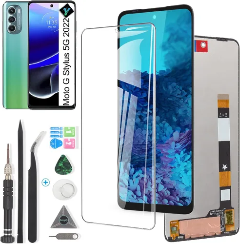 Pantalla para Motorola Moto G Stylus 5G 2022 Reemplazo de pantalla para Motorola G Stylus 5G 2022 XT2215 XT2215-1 XT2215DL Pantalla LCD Pantalla