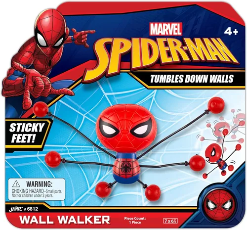 Miniatura 2 de JA-RU Spiderman Window Crawler - Escaladores de pared (1 unidad) Marvel Avengers Superheroes Fidget Toy Wall Walker Climber Crawler Sticky Wacky